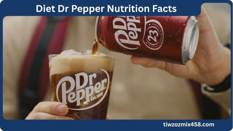 Diet Dr Pepper Nutrition Facts