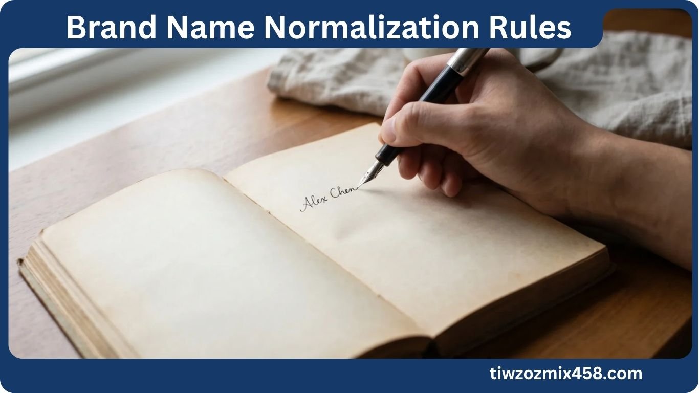 Brand Name Normalization Rules